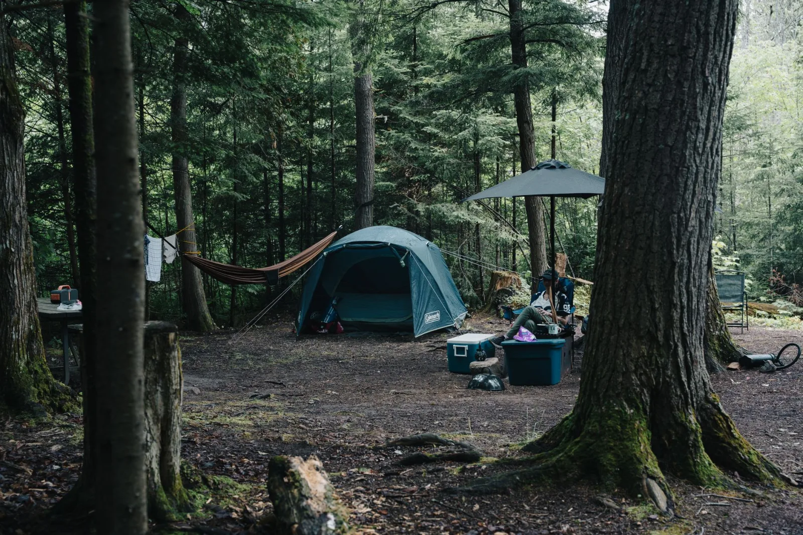 Camping Lac Frontière Border Lake
